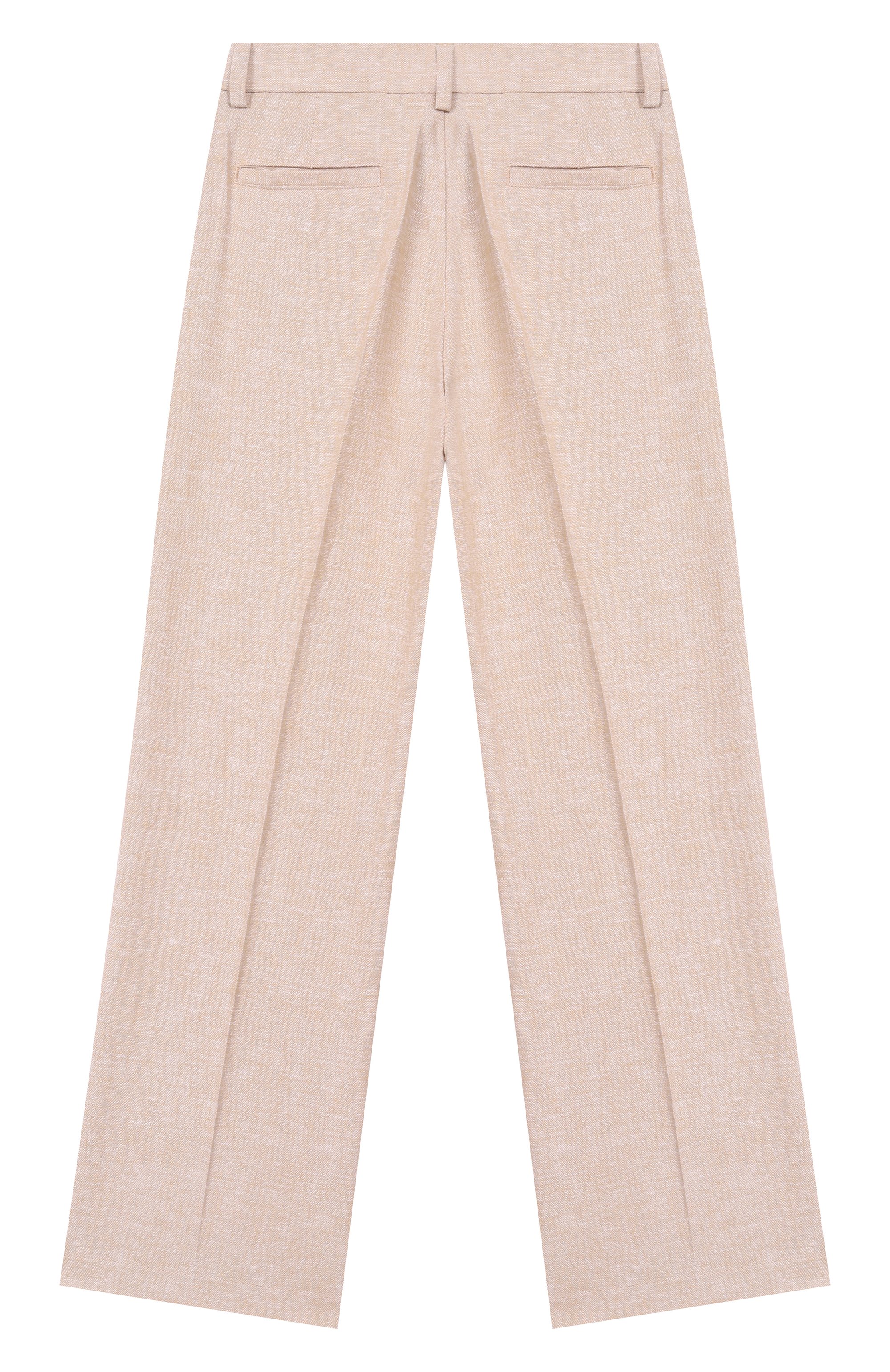 Брюки изо льна и вискозы BOSS, арт. J52917, фото 2