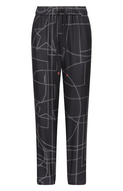 Женские шелковые брюки LORENA ANTONIAZZI, арт. E2649PA80D/5300