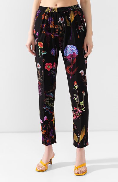 Шелковые брюки STELLA MCCARTNEY, арт. 293557/S0A10, фото 3
