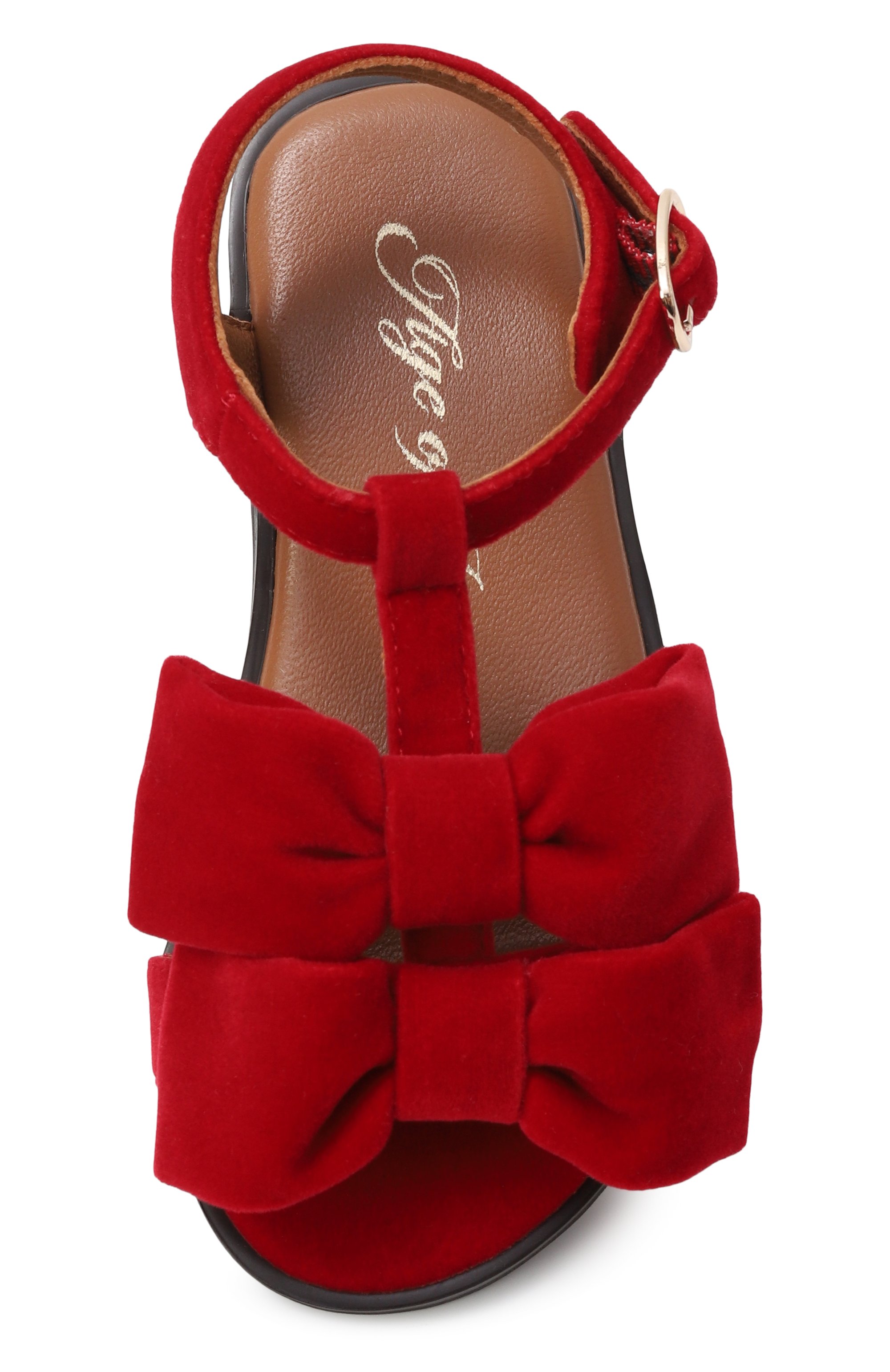 Бархатные сандалии rumi AGE OF INNOCENCE, арт. 000487/RUMI/23, фото 4