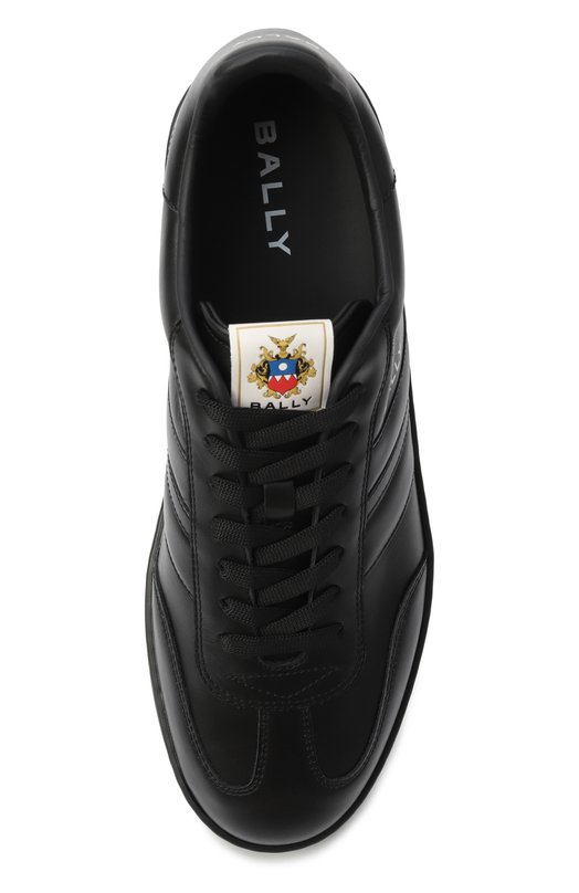Кожаные кеды Retro Crest Bally MSK0F6/VT005 Чёрный  MSK0F6/VT005 Фото 6