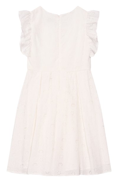 Платье MOSCHINO молочного цвета по цене 32950 руб., арт. HDV0G2/LZB15/10-14, фото 2 Платье MOSCHINO, арт. HDV0G2/LZB15/10-14, фото 2