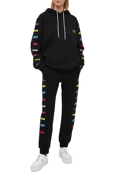 Хлопковые джоггеры MSGM, арт. 2945MDP15 207649, фото 2