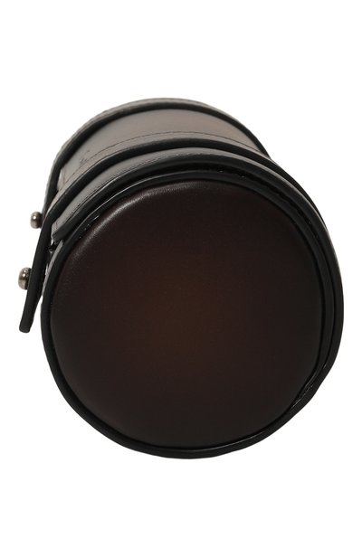 Кожаный футляр для часов SANTONI темно-коричневого цвета по цене 66550 руб., арт. UFPGA2282F0-GFUL, фото 3 Кожаный футляр для часов SANTONI, арт. UFPGA2282F0-GFUL, фото 3