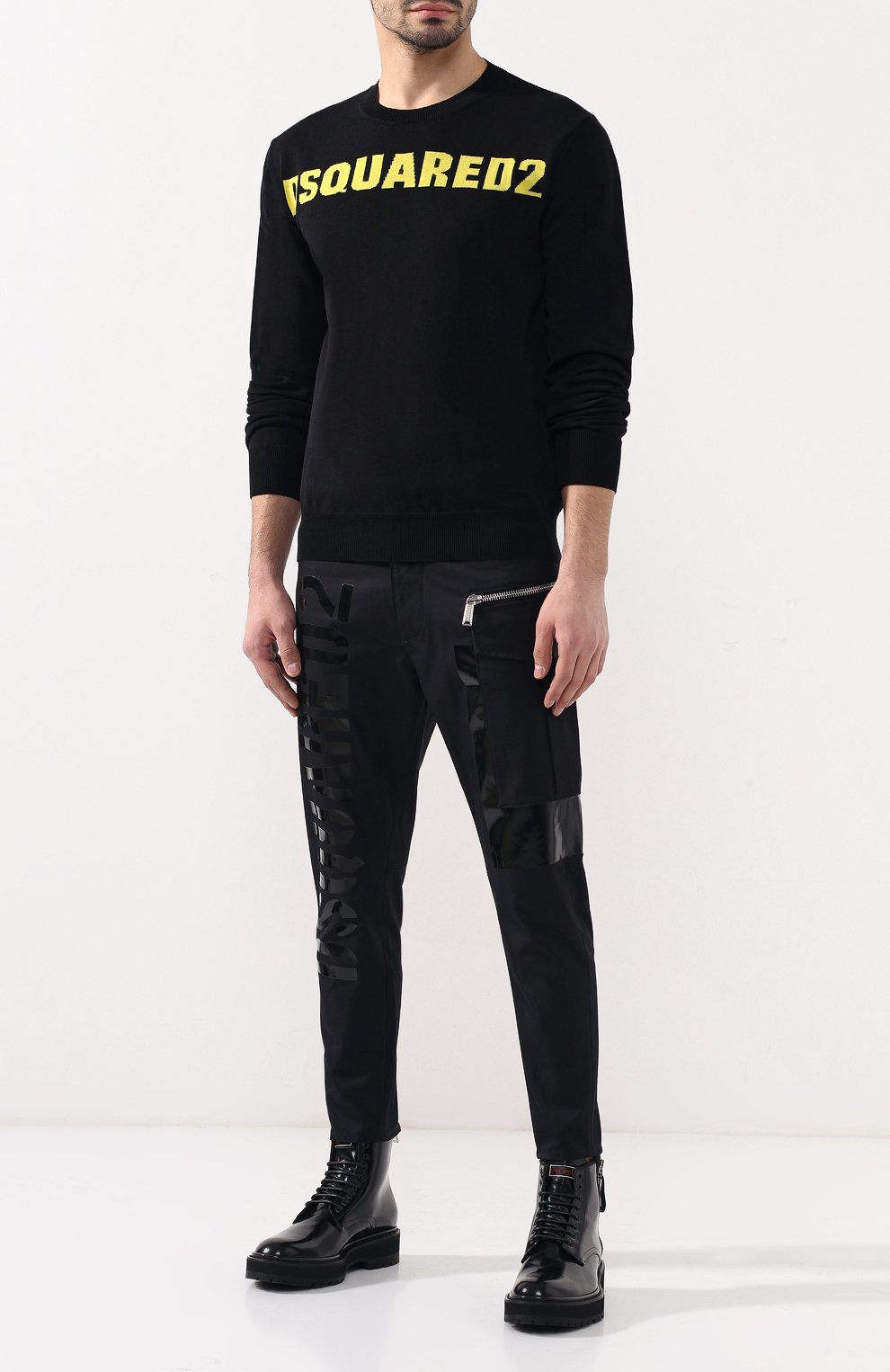 Хлопковый джемпер DSQUARED2, арт. S71HA0903/S15995, фото 2