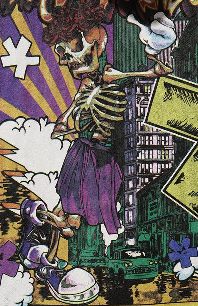 Хлопковое худи COMME DES FUCKDOWN, арт. CFABW01071, фото 5