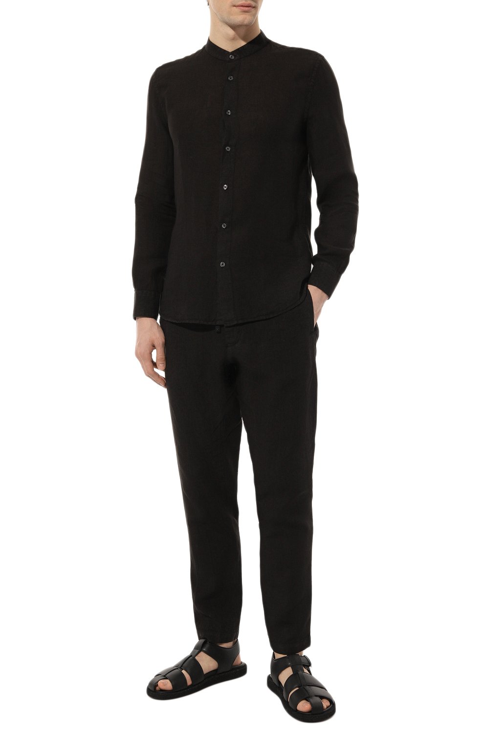 Льняные брюки 120% LINO, арт. Y0M2131/0000253/000, фото 2