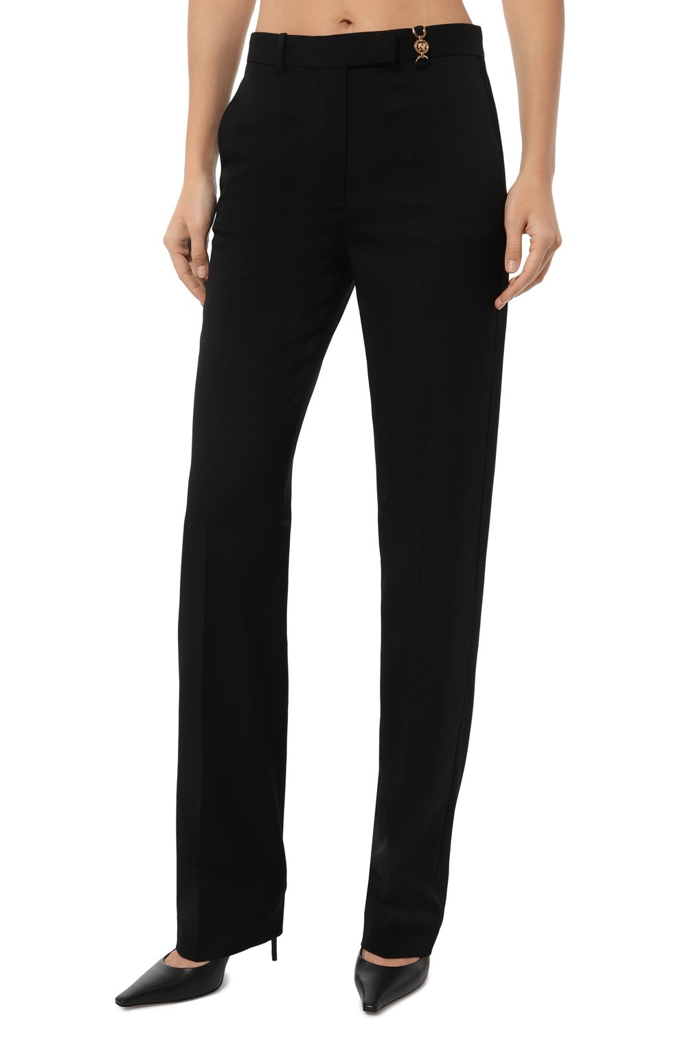 Шерстяные брюки VERSACE, арт. 1016567/1A04649, фото 3