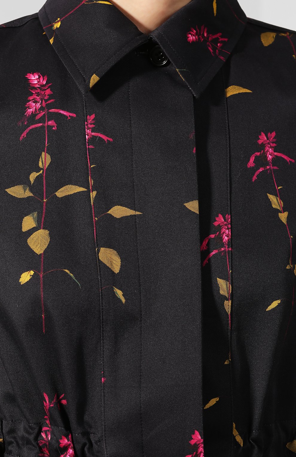 Хлопковая парка DRIES VAN NOTEN черного цвета по цене 46000 руб., арт. 192-10515-8414, фото 5 Хлопковая парка DRIES VAN NOTEN, арт. 192-10515-8414, фото 5