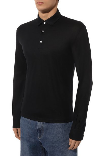 Шерстяное поло ZEGNA, арт. UC345A6/CCT726, фото 3