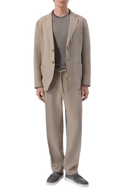 Замшевые лоферы FERRAGAMO, арт. 02A374/789_SUEDE, фото 2