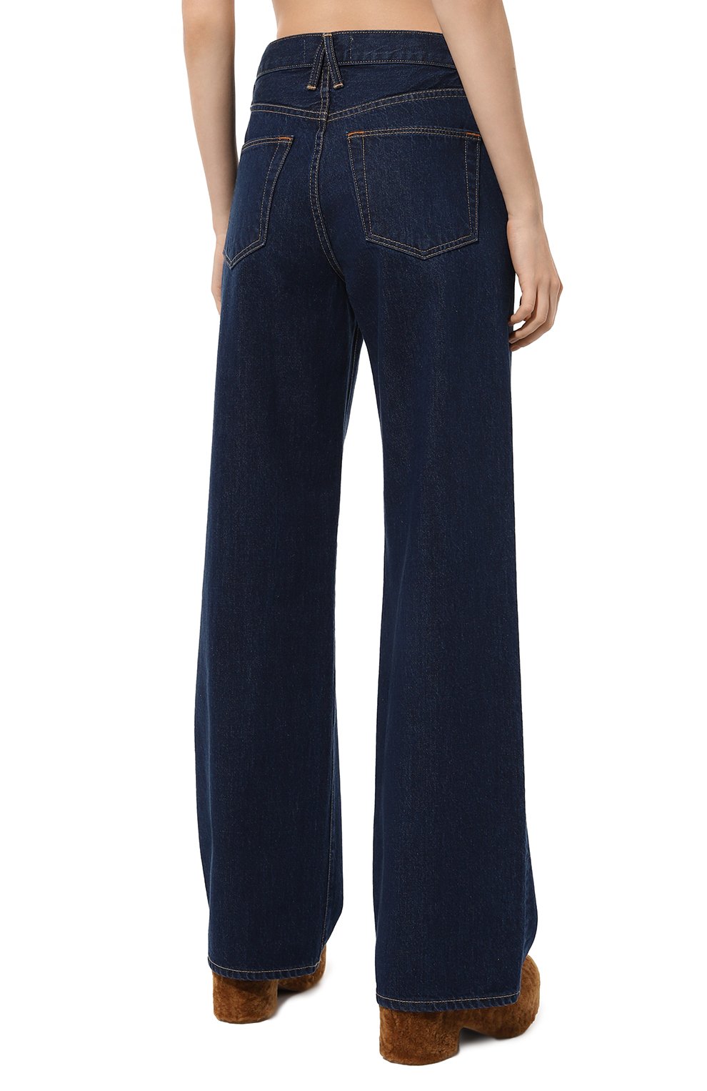 Джинсы SLVRLAKE темно-синего цвета по цене 35150 руб., арт. GRCJ707SEVMR, фото 4 Джинсы SLVRLAKE, арт. GRCJ707SEVMR, фото 4