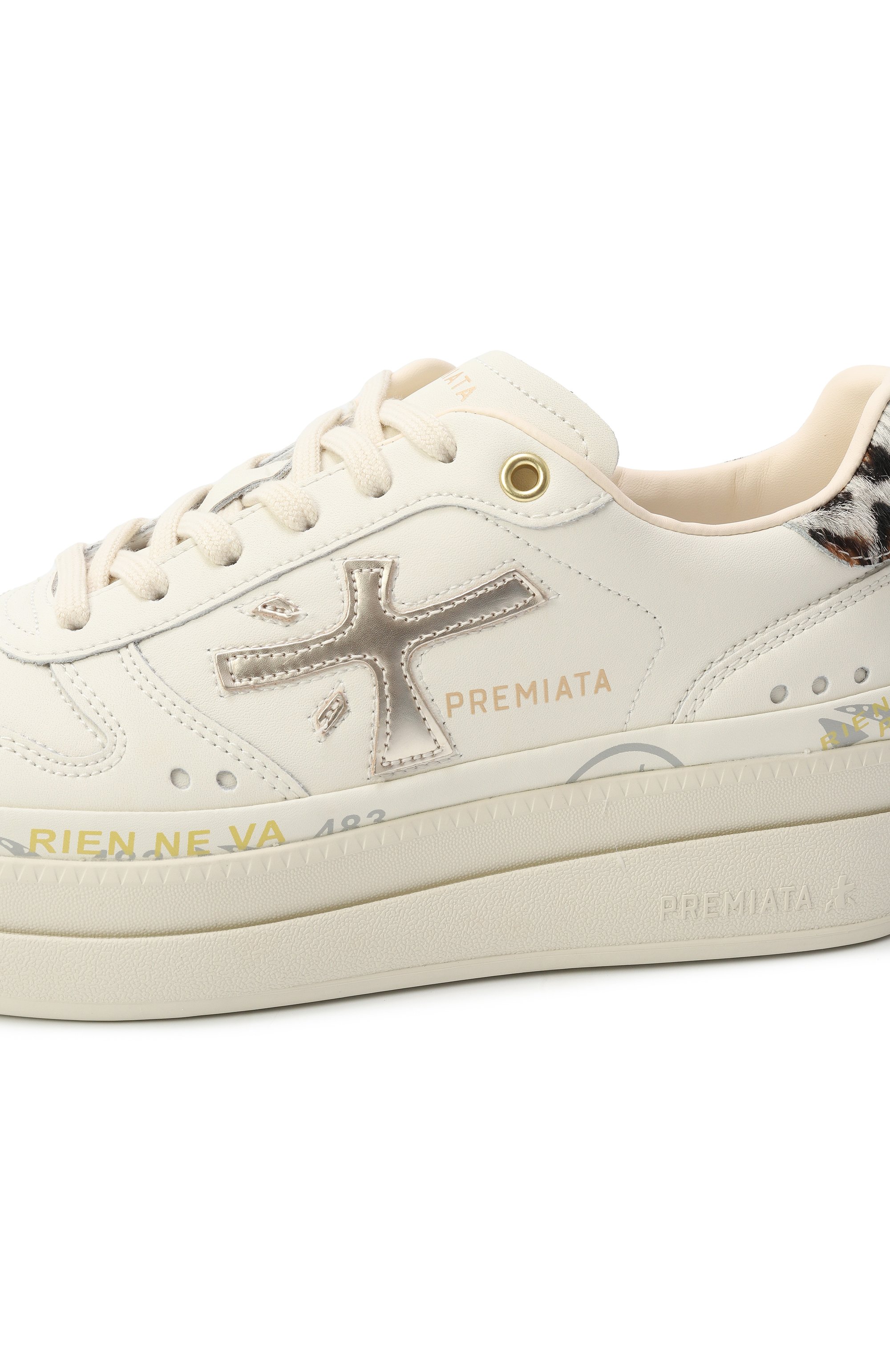 Кожаные кеды micol PREMIATA, арт. MIC0L/VAR 7441, фото 7