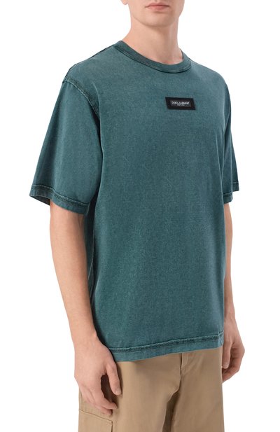 Хлопковая футболка DOLCE & GABBANA, арт. G8RI4T/G7P10, фото 3