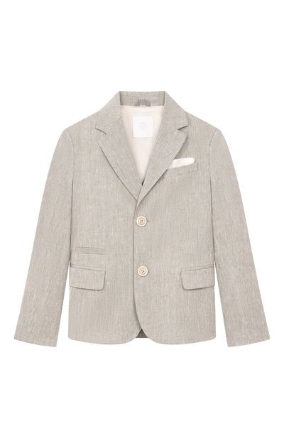 Пиджак изо льна и хлопка ELEVENTY, арт. EY2Q04/I0316