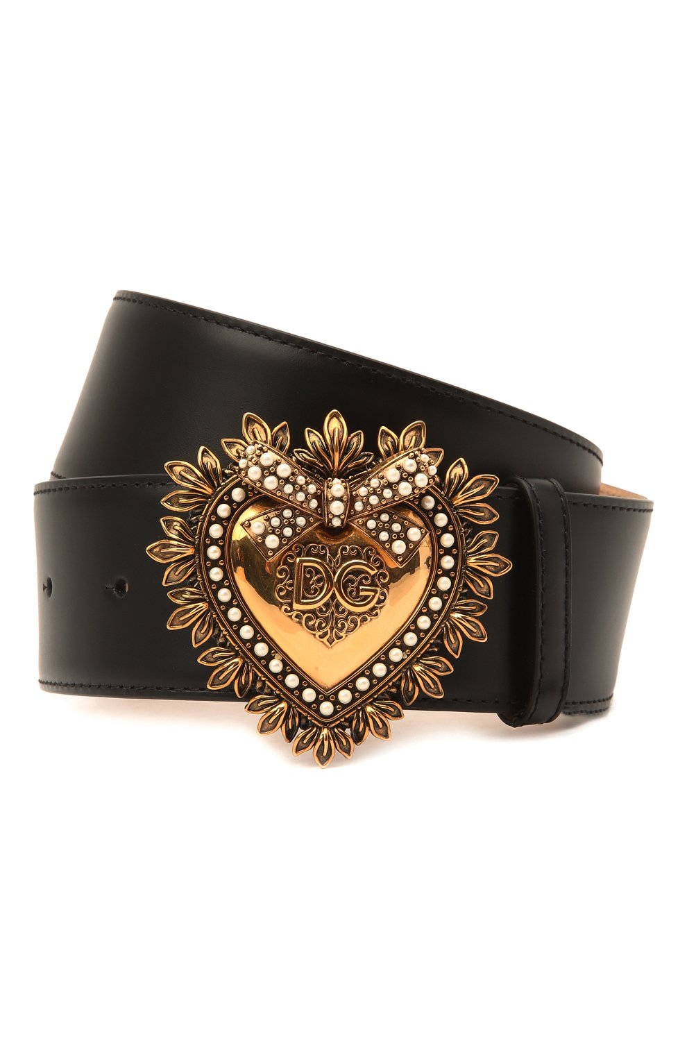 Кожаный ремень devotion DOLCE & GABBANA, арт. BE1316/AK861, фото 1