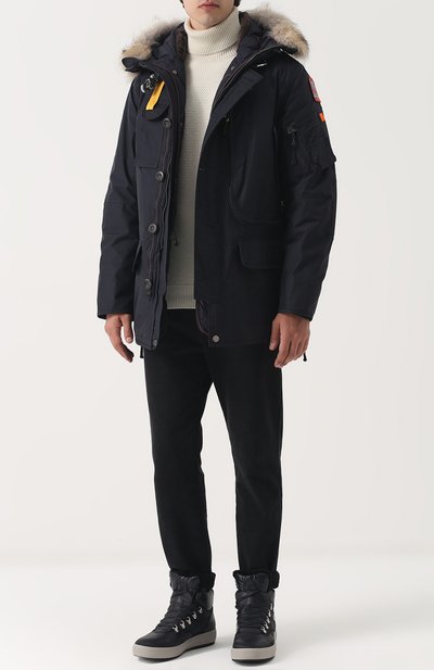 Пуховая парка kodiak с меховой отделкой капюшона PARAJUMPERS, арт. MA02/K0DIAK-MAN, фото 2