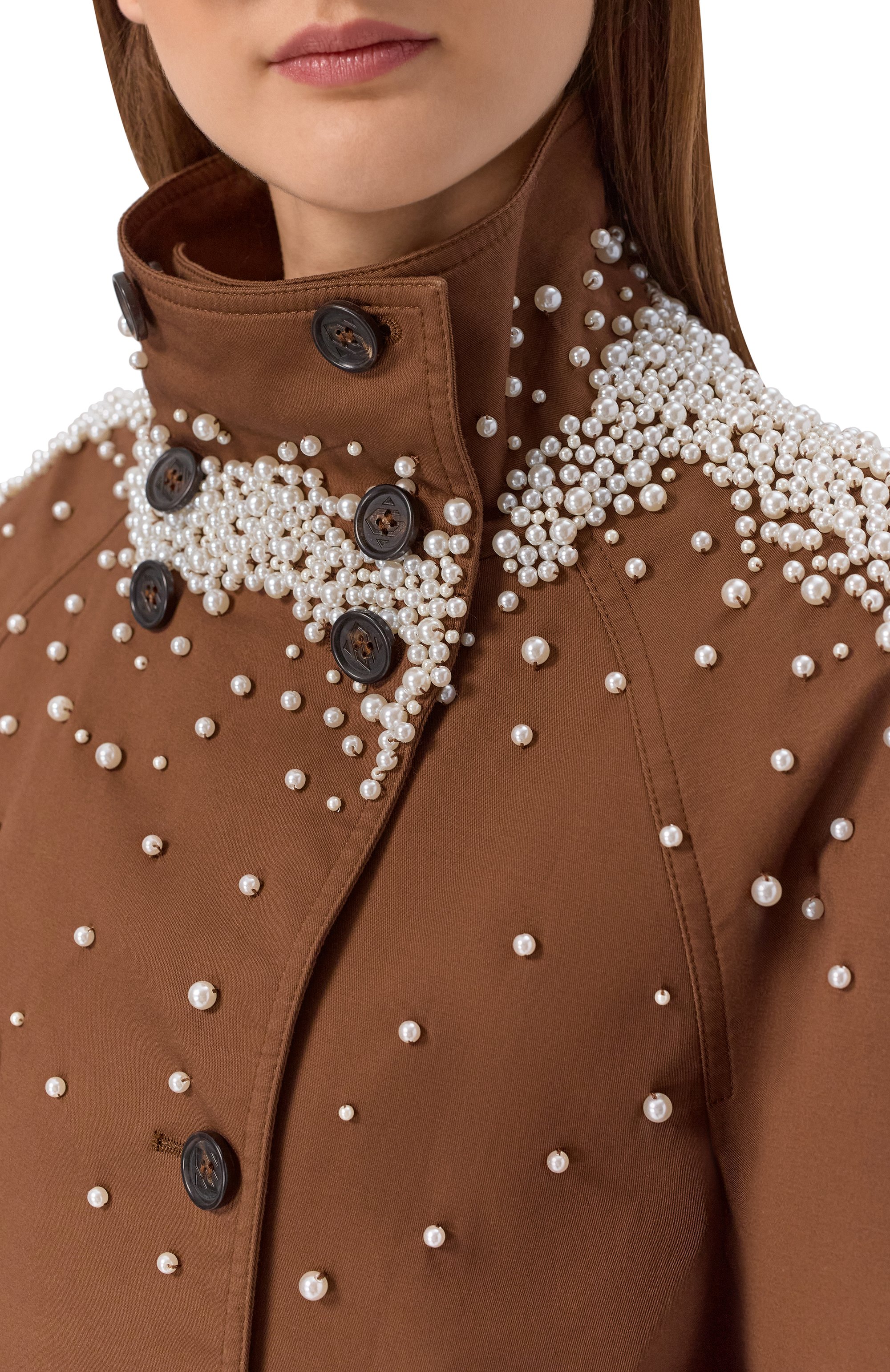 Хлопковый тренч GIUSEPPE DI MORABITO, арт. 06SSB0366R 16501A, фото 5