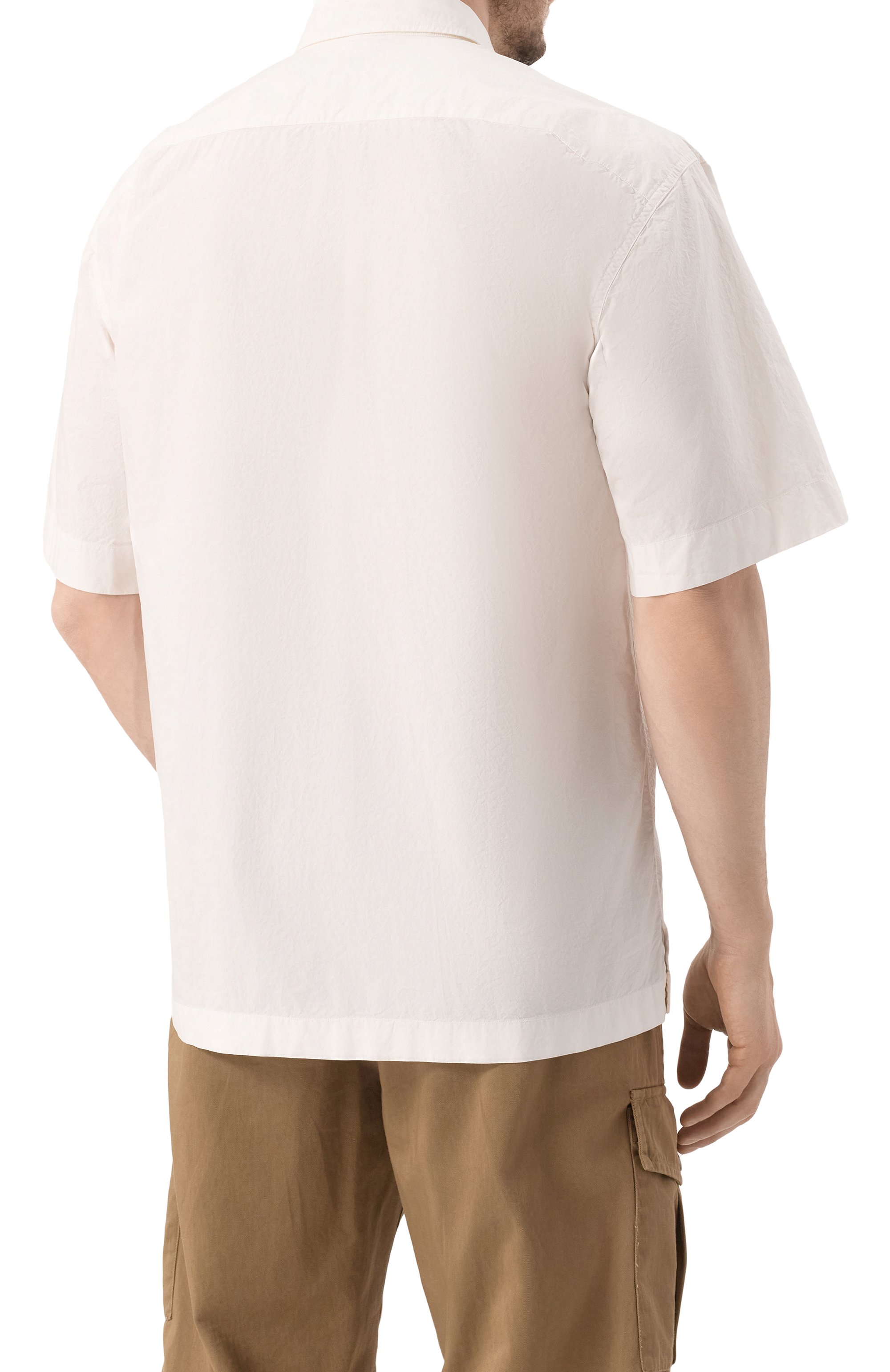 Хлопковая рубашка DRIES VAN NOTEN, арт. 251-020707-1148, фото 4