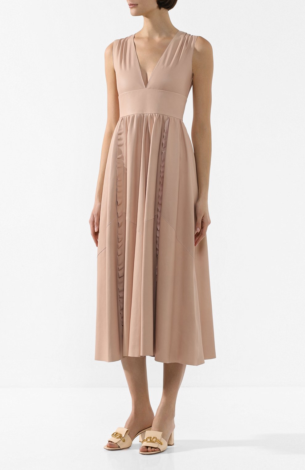 Кожаное платье REDVALENTINO, арт. TR3ND00F/4TK, фото 3