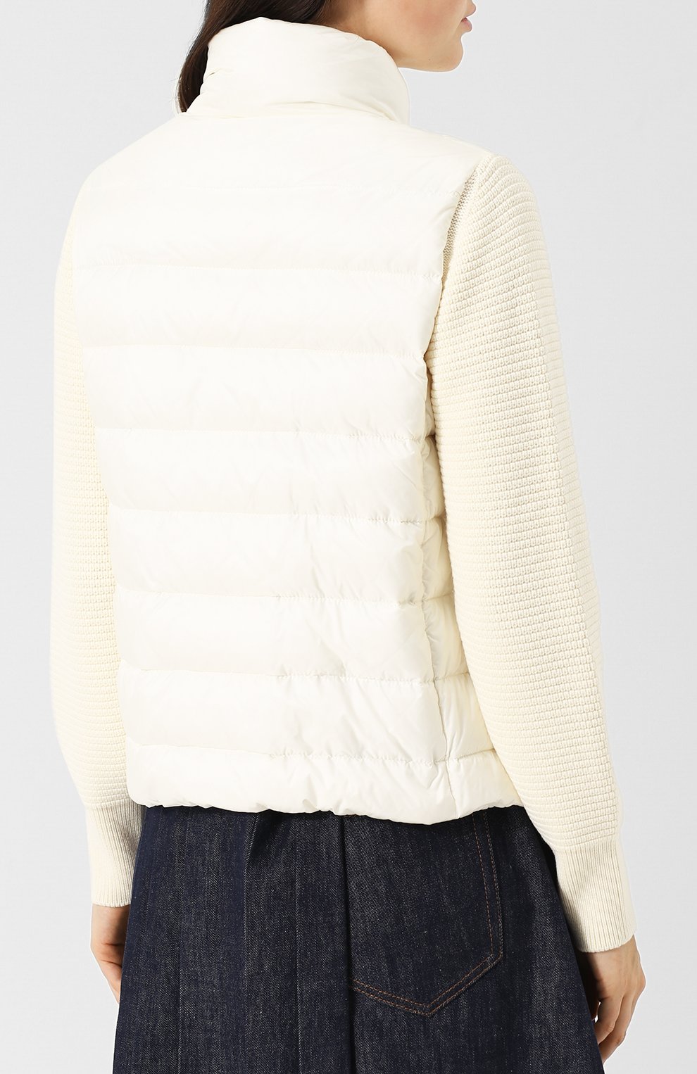 Куртка на молнии с воротником-стойкой MONCLER, арт. D2-093-94875-00-98124, фото 4