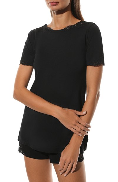 Хлопковая футболка LA PERLA, арт. 0021083, фото 3