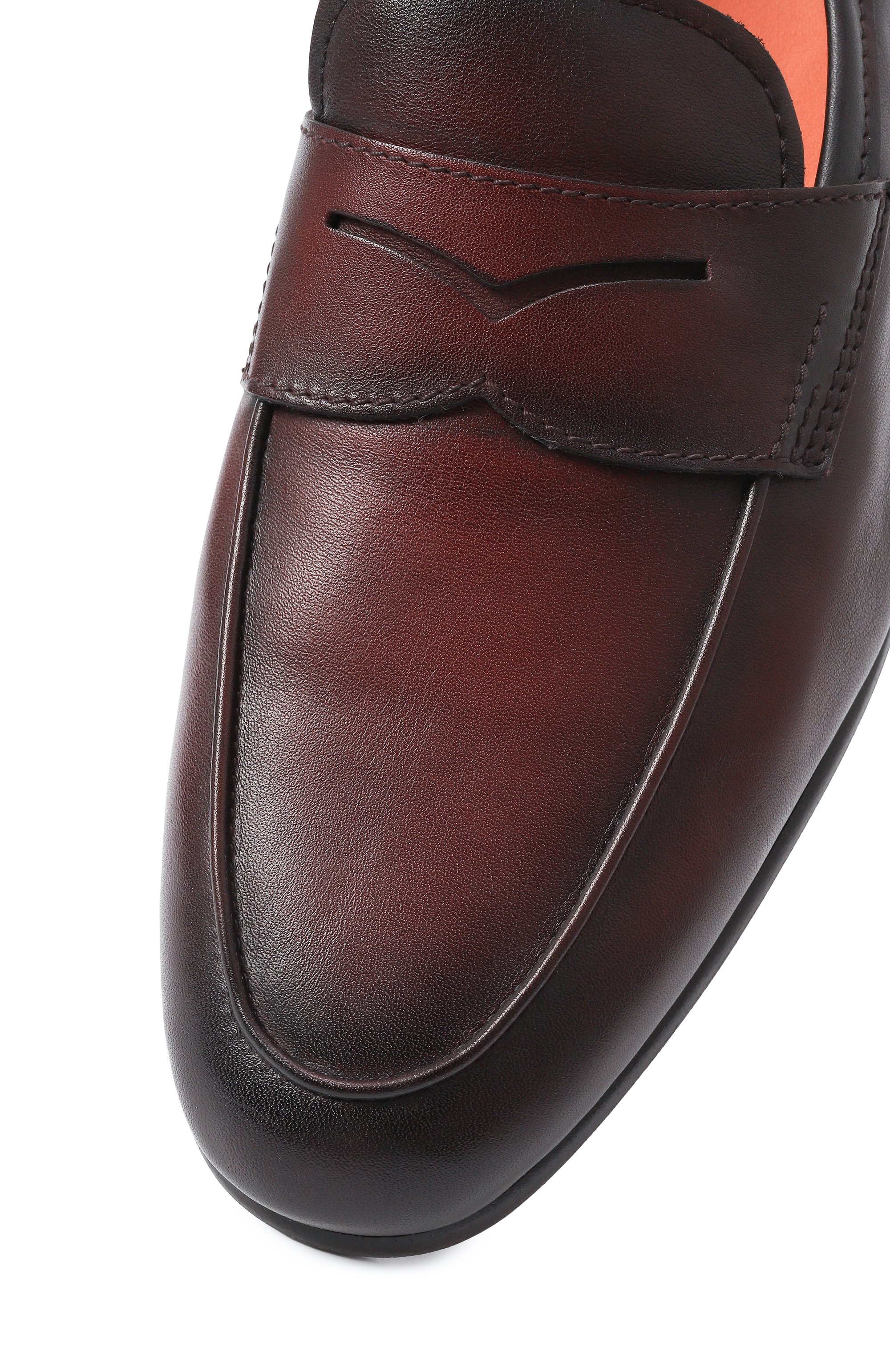 Кожаные пенни-лоферы carlo SANTONI, арт. MCNG18837SI9KMEM, фото 7