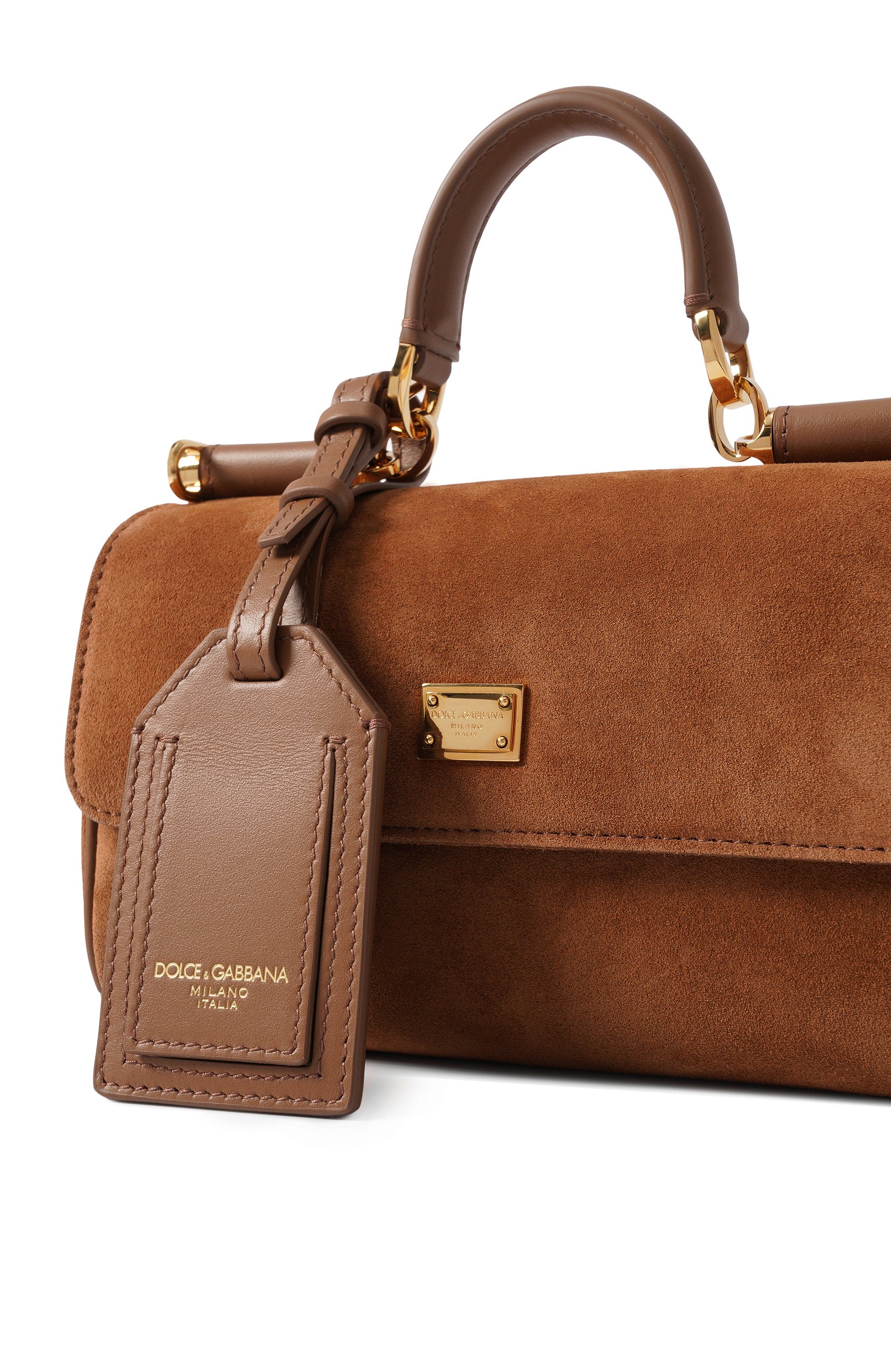 Сумка my sicily mini DOLCE & GABBANA светло-коричневого цвета по цене 170500 руб., арт. BB7864/B0903, фото 6 Сумка my sicily mini DOLCE & GABBANA, арт. BB7864/B0903, фото 6
