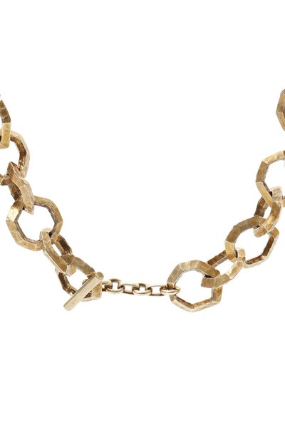 Колье TOM FORD золотого цвета по цене 437000 руб., арт. JW0087/GPSIL, фото 4 Колье TOM FORD, арт. JW0087/GPSIL, фото 4