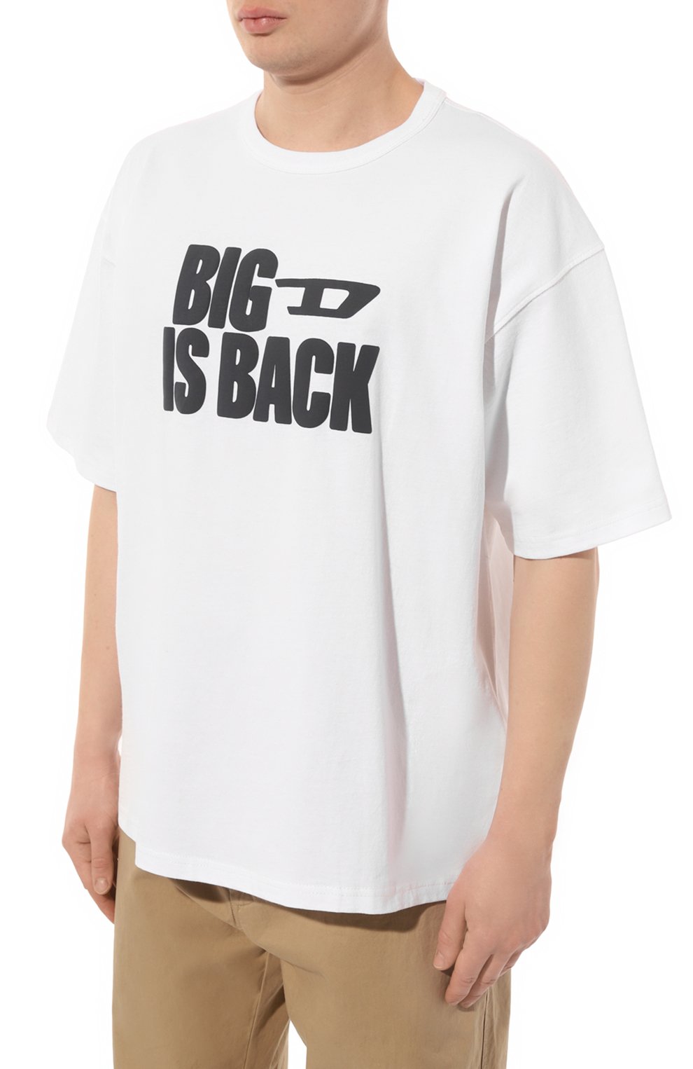 Хлопковая футболка DIESEL, арт. A12118/0NFAE, фото 3