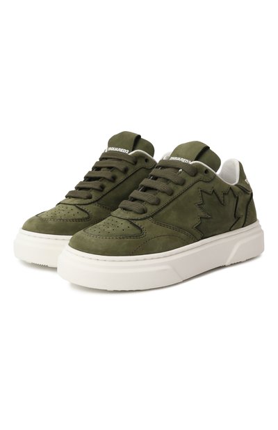 Замшевые кеды DSQUARED2, арт. 80208/VAR1/28-35