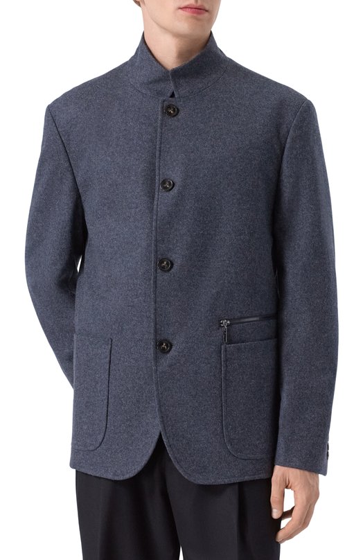 Шерстяной пиджак 12 STOREEZ 134199 Серый  134199 Фото 3