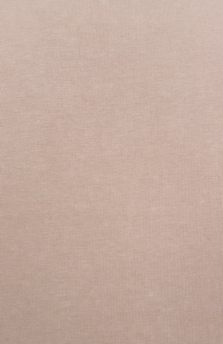 Мужская хлопковая футболка WHITE SAND бежевого цвета, арт. 25SU40/650-MR | Фото 6 (Длина (для топов): Стандартные; Материал внешний: Хлопок; Рукава: Короткие; Принт: Без принта; Мужское Кросс-КТ: Футболка-одежда; Стили: Кэжуэл; Автоматизация ТО: Проставлено; Автоматизация состава: Проставлено; Детали: Без декора)