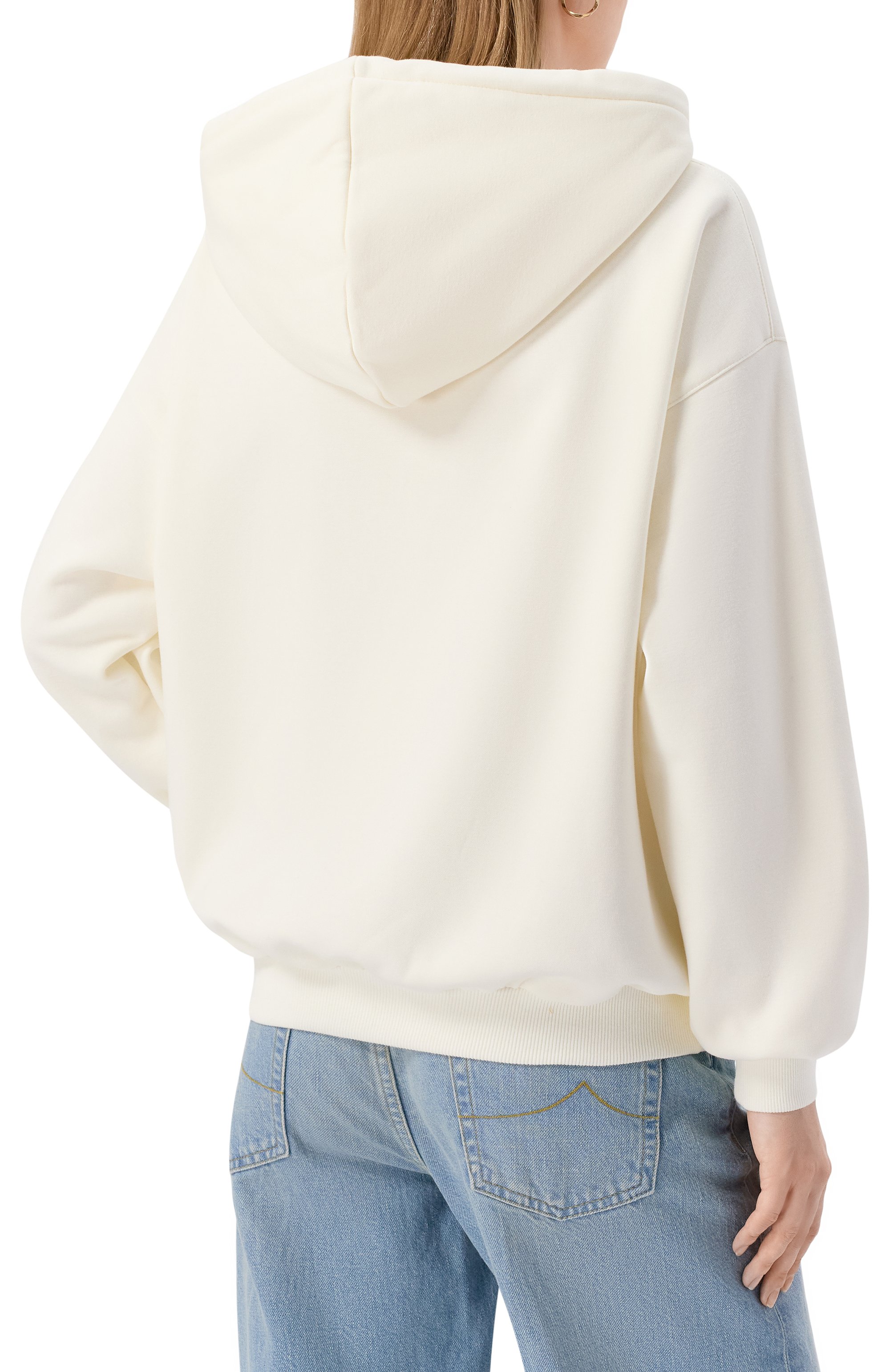 Худи FLASHIN кремового цвета по цене 19800 руб., арт. FF25HDOK, фото 4 Худи FLASHIN, арт. FF25HDOK, фото 4