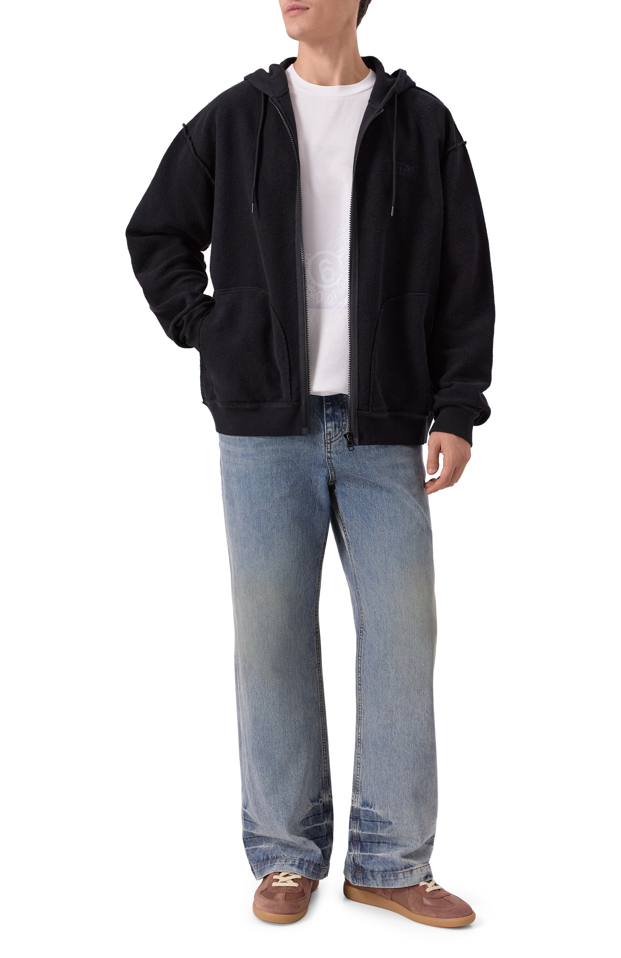 Хлопковая толстовка MM6, арт. SH0HG0006/M25014, фото 2