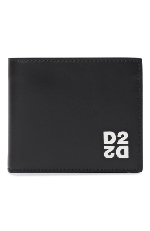 Кожаный набор из портмоне и брелока Dsquared2 GBM0007/01504110 Чёрный GBM0007/01504110