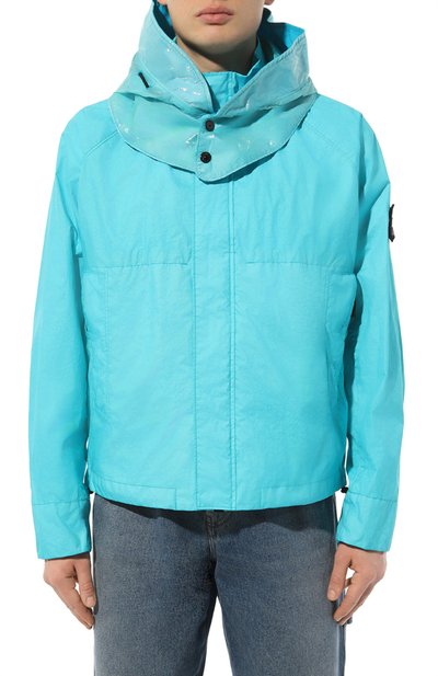 Куртка STONE ISLAND бирюзового цвета по цене 105000 руб., арт. 781540623, фото 3 Куртка STONE ISLAND, арт. 781540623, фото 3