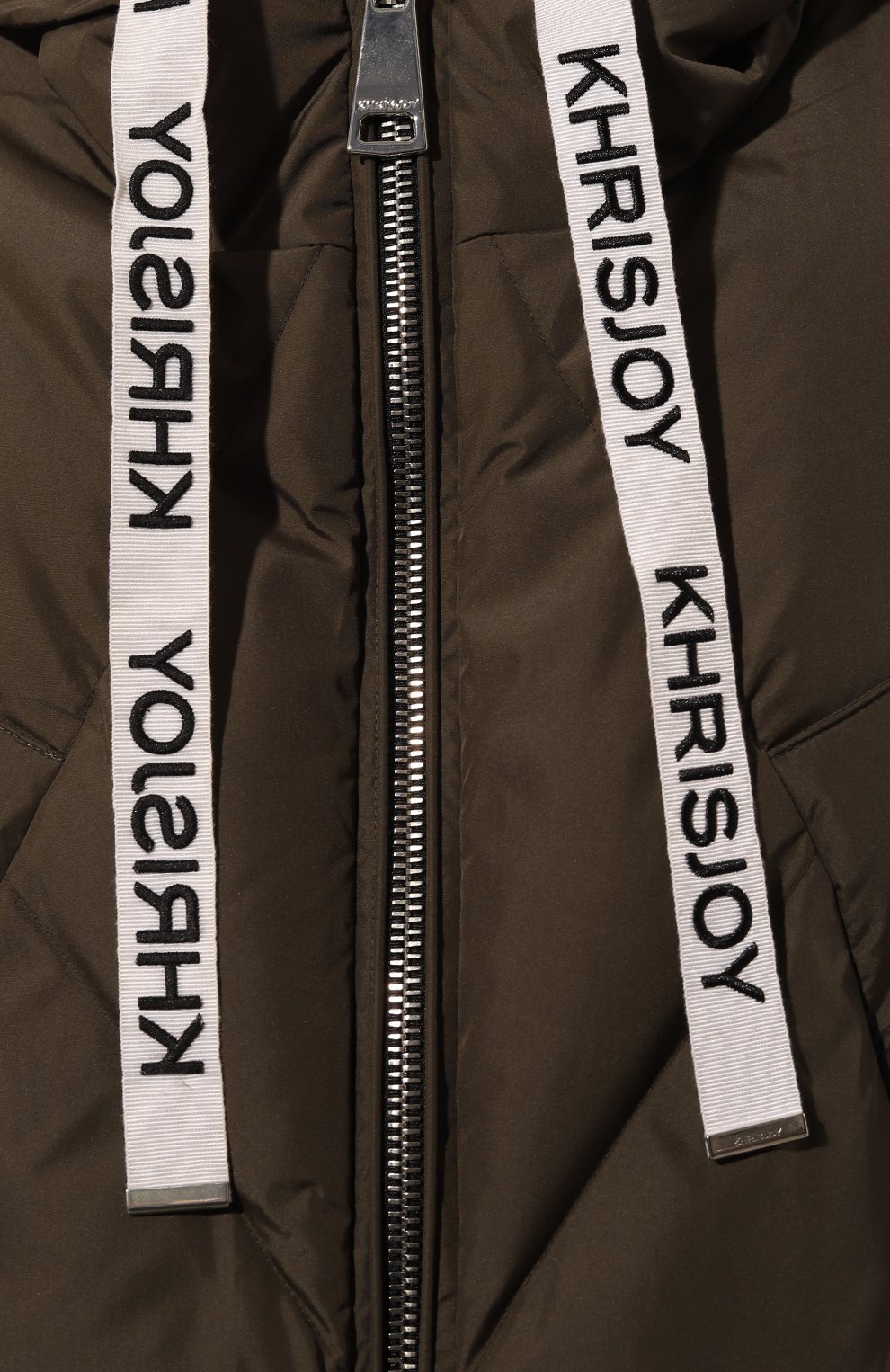 Пуховик с отделкой пайетками KHRISJOY, арт. KWF24R0604/PS0001, фото 5