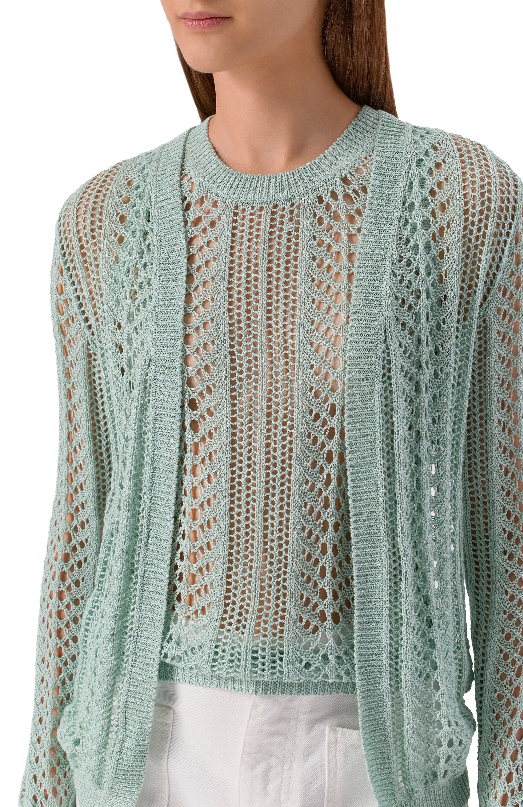 Кардиган изо льна и хлопка MVST, арт. WS59-1532MU, фото 5