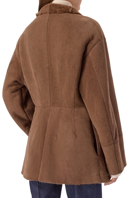 Дубленка из овчины Armarium ARMFWJ024/SH03 Коричневый  ARMFWJ024/SH03 Фото 4