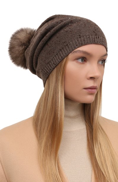 Кашемировая шапка BLACK SABLE, арт. BS-005CP2, фото 2