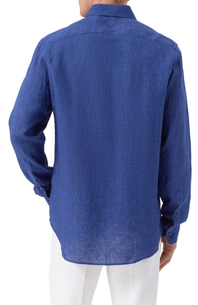 Льняная рубашка CANALI, арт. CSL7077/GL03099, фото 4