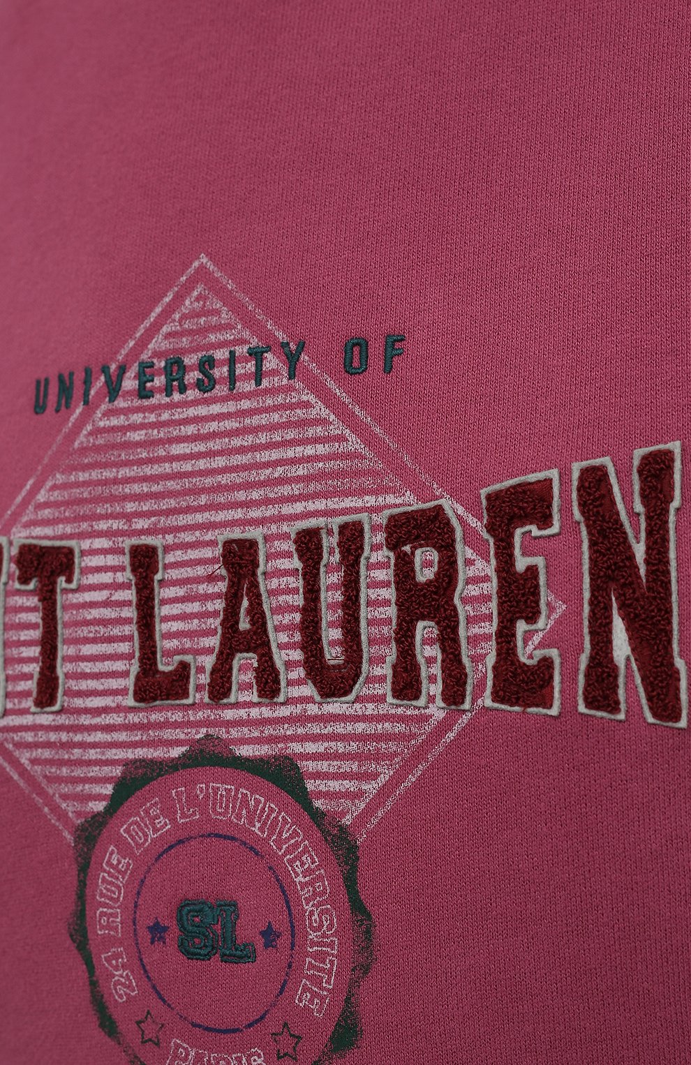 Хлопковый свитшот SAINT LAURENT, арт. 673413/Y36LX, фото 5