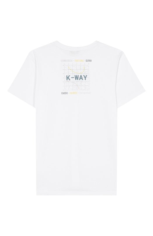 Хлопковая футболка K-Way 2