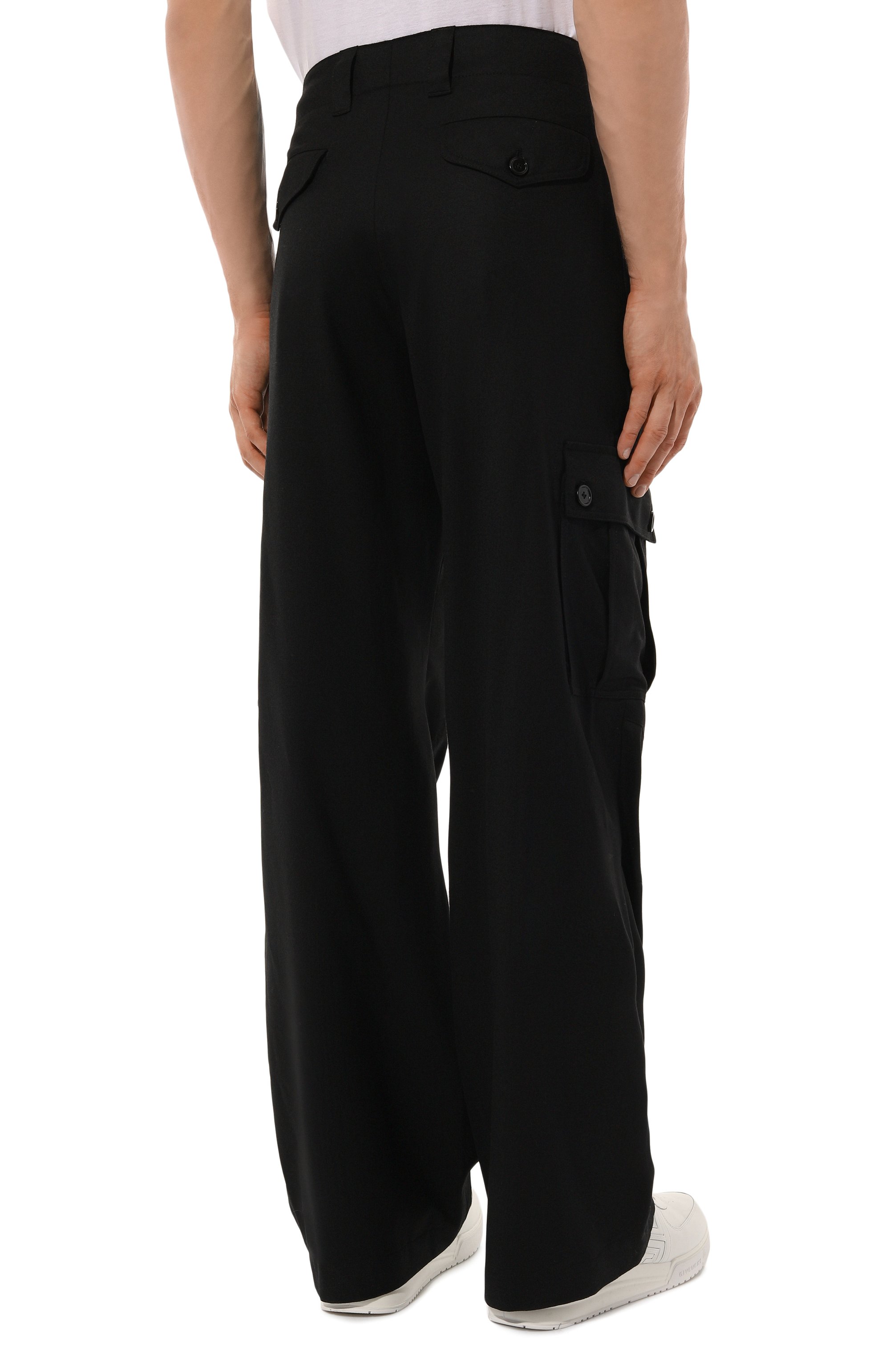 Шерстяные брюки-карго DOLCE & GABBANA, арт. GV30HT/FU21Q, фото 4