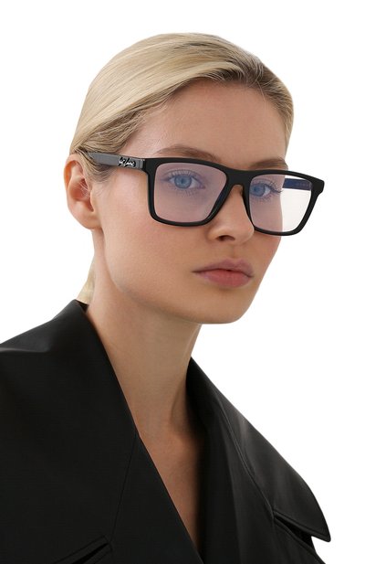 Оправа SAINT LAURENT черного цвета по цене 19100 руб., арт. SL 337 001, фото 2 Оправа SAINT LAURENT, арт. SL 337 001, фото 2