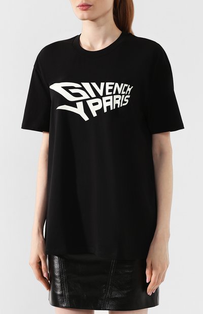 Хлопковая футболка GIVENCHY, арт. BW70603Z2D, фото 3