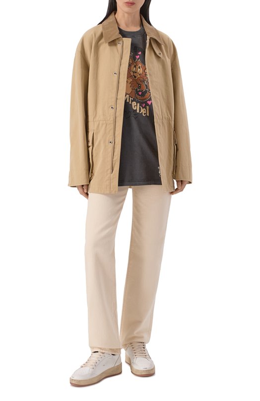 Хлопковая футболка DOMREBEL B00M/T-SHIRT Серый  B00M/T-SHIRT Фото 2