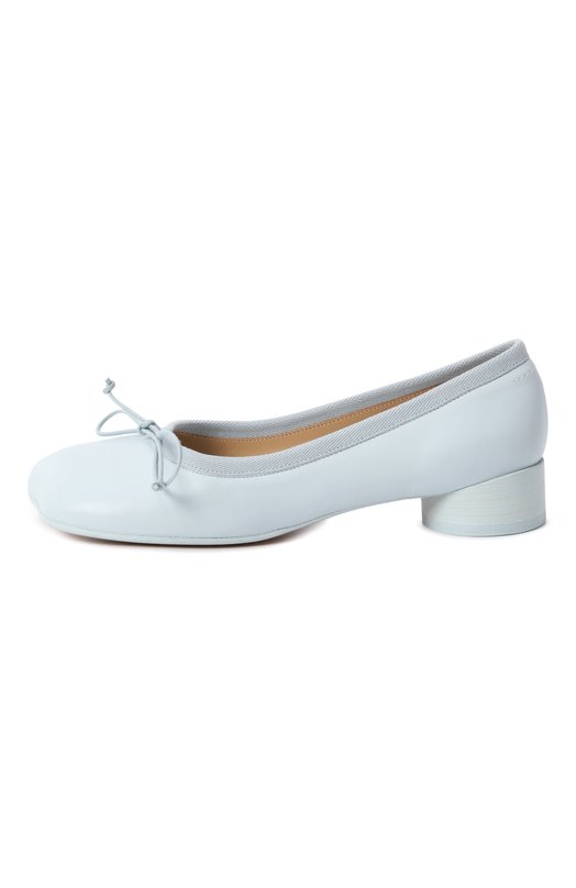 Кожаные туфли Anatomic MM6 S59WZ0096/P3628 Голубой  S59WZ0096/P3628 Фото 4