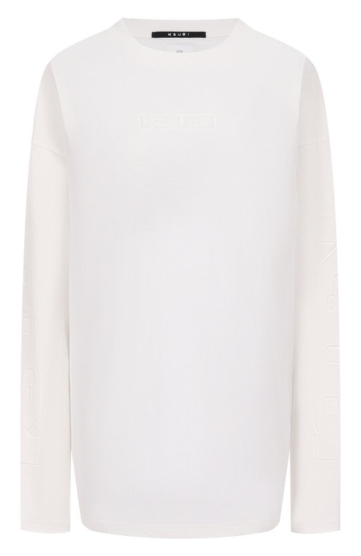Хлопковый лонгслив Ksubi WSP25TE016 Белый WSP25TE016